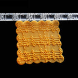 High Quality Acrylic Rolling Pin Pastry Rolling Pin Fondant Plasticine Roller DIY Cake 06# - Top-Down View