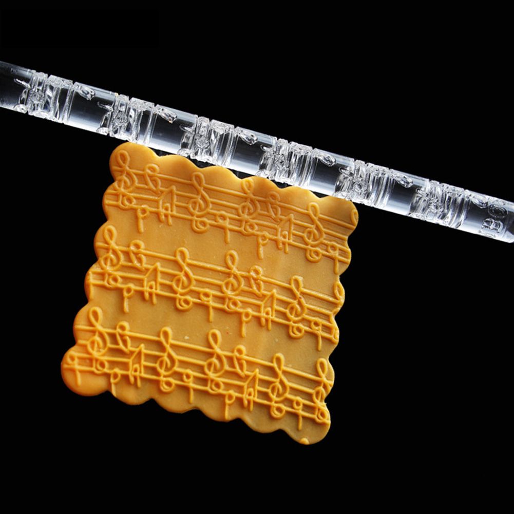High Quality Acrylic Rolling Pin Pastry Rolling Pin Fondant Plasticine Roller DIY Cake 06#