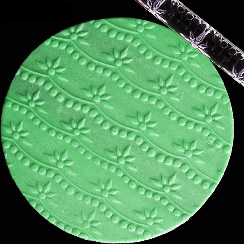 High Quality Acrylic Rolling Pin Pastry Rolling Pin Fondant Plasticine Roller DIY Cake 07#