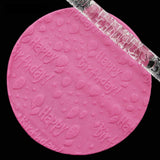 High Quality Acrylic Rolling Pin Pastry Rolling Pin Fondant Plasticine Roller DIY Cake 11# - Side View