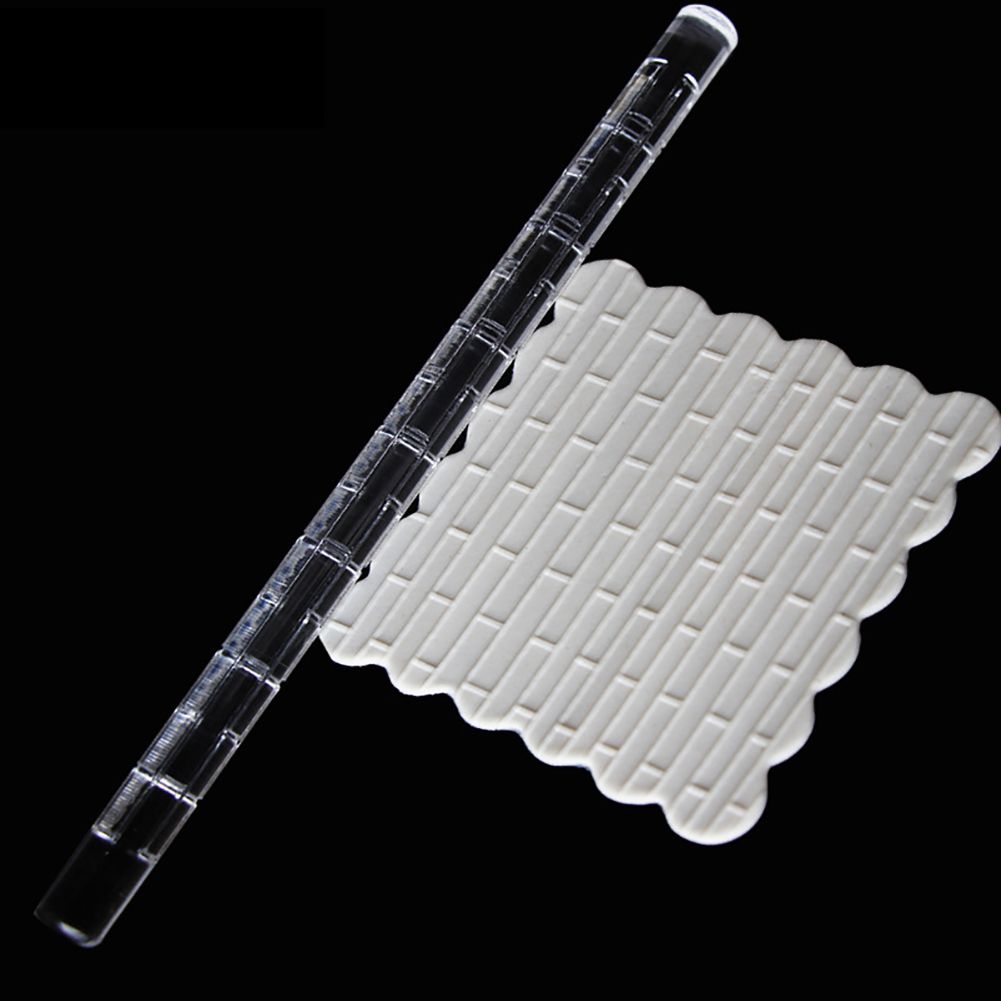 High Quality Acrylic Rolling Pin Pastry Rolling Pin Fondant Plasticine Roller DIY Cake 12#
