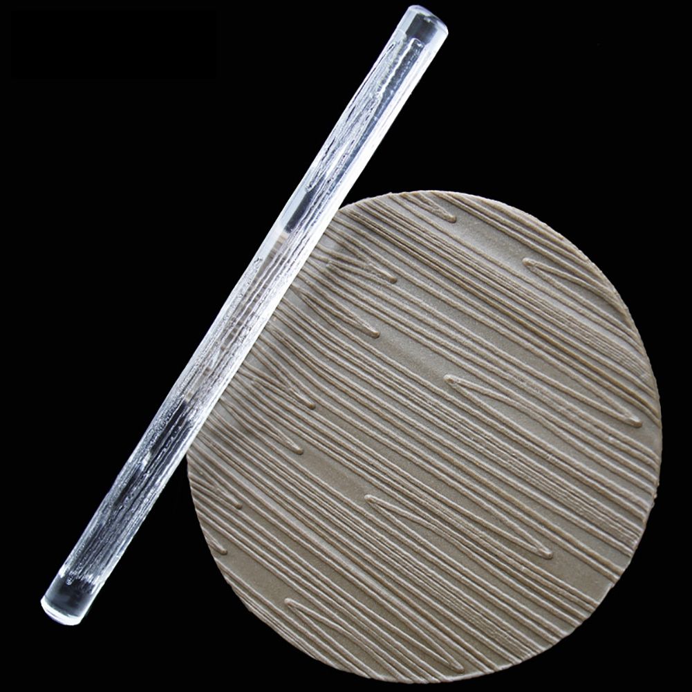High Quality Acrylic Rolling Pin Pastry Rolling Pin Fondant Plasticine Roller DIY Cake 17#