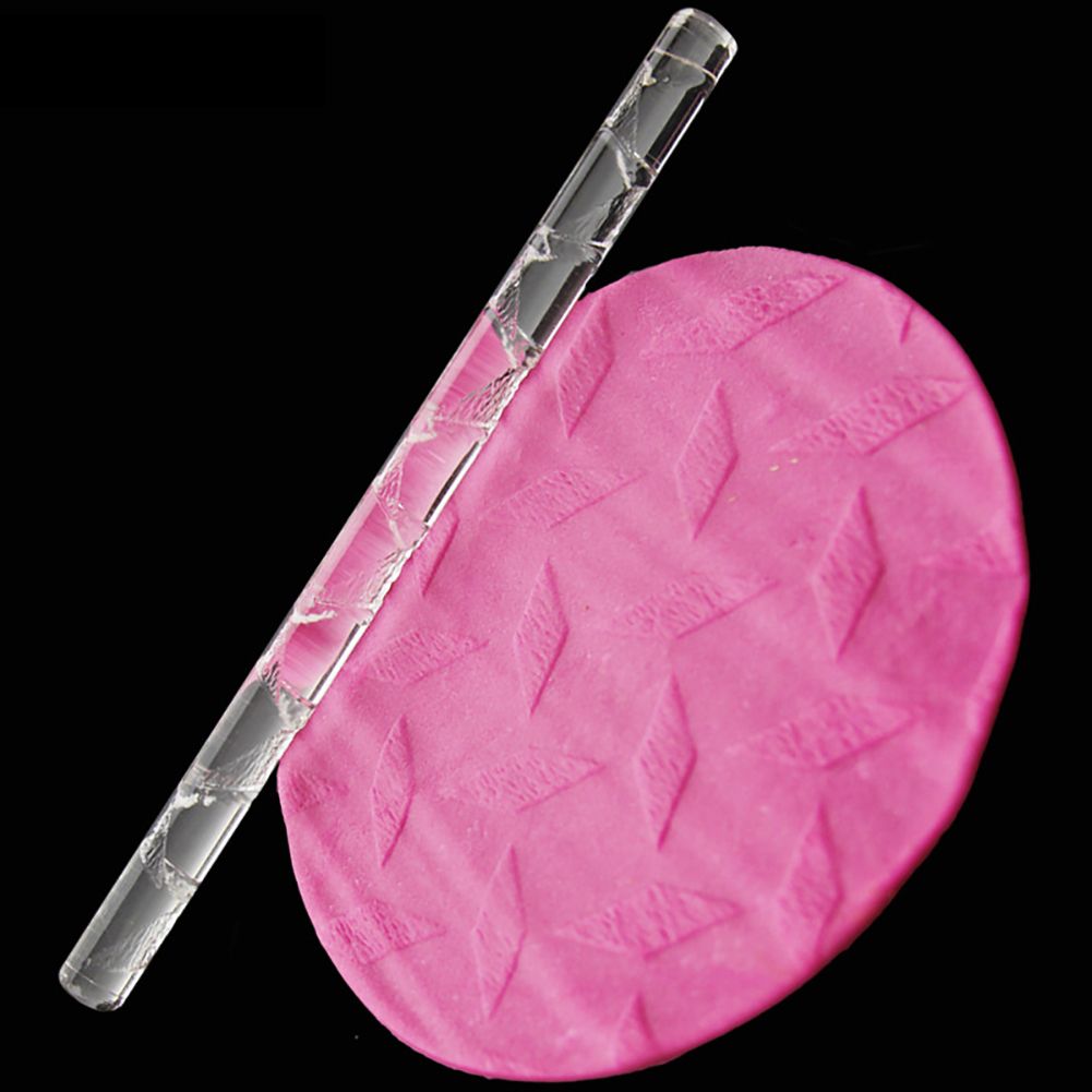 High Quality Acrylic Rolling Pin Pastry Rolling Pin Fondant Plasticine Roller DIY Cake 18#