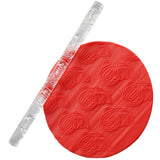 High Quality Acrylic Rolling Pin Pastry Rolling Pin Fondant Plasticine Roller DIY Cake 21# - Side View