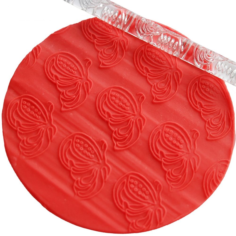 High Quality Acrylic Rolling Pin Pastry Rolling Pin Fondant Plasticine Roller DIY Cake 21#