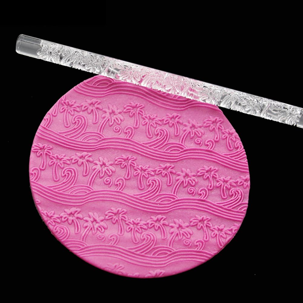 High Quality Acrylic Rolling Pin Pastry Rolling Pin Fondant Plasticine Roller DIY Cake 23#