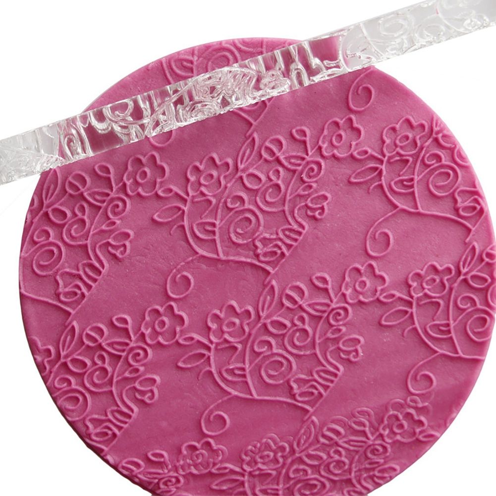 High Quality Acrylic Rolling Pin Pastry Rolling Pin Fondant Plasticine Roller DIY Cake 26#