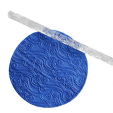 High Quality Acrylic Rolling Pin Pastry Rolling Pin Fondant Plasticine Roller DIY Cake 28# - Side View