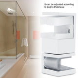Stainless Steel Adjustable Anti rust Sliding Door Bottom Guide Holder Office Household