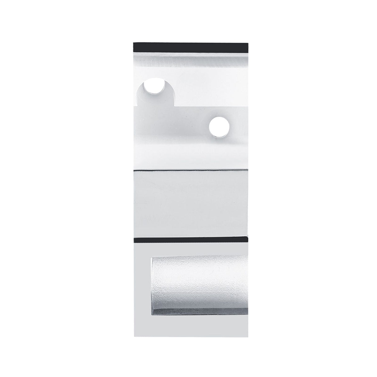 Stainless Steel Adjustable Anti rust Sliding Door Bottom Guide Holder Office Household