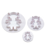 DIY Silicone Cake Mold Mould Decorating Tool for Fondant Icing Baking Cupcake Dessert 06#