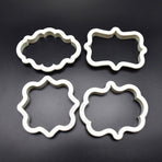 Frame DIY Silicone Cake Mold Mould Decorating Tool for Baking Fondant Cupcake Dessert 01#