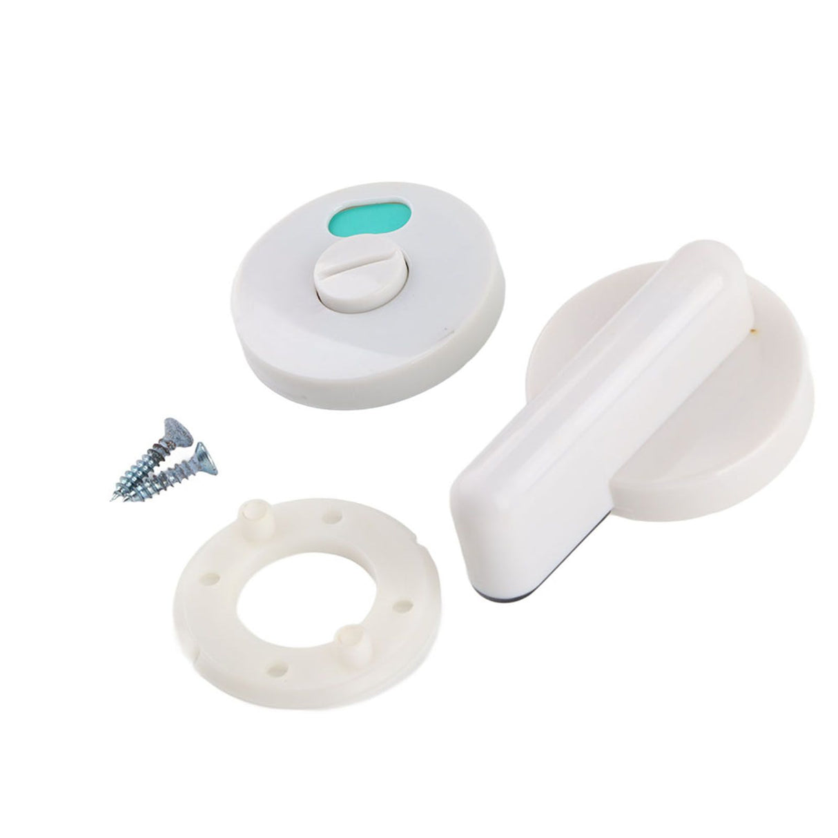 Door Lock Bolt Vacant Engaged Privacy Indicator for Toilet Restroom Bathroom Use