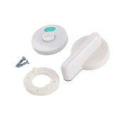 Door Lock Bolt Vacant Engaged Privacy Indicator for Toilet Restroom Bathroom Use