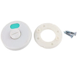 Door Lock Bolt Vacant Engaged Privacy Indicator for Toilet Restroom Bathroom Use - Close-Up Angle