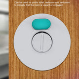 Door Lock Bolt Vacant Engaged Privacy Indicator for Toilet Restroom Bathroom Use