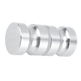 Stainless Steel Shower Glass Door Handle Pull Knob for Bathroom Lock Hardware - Extra Image