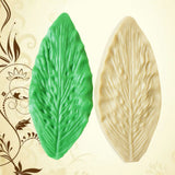 5Pcs Leaf Mould DIY Silicone Cake Mold for Baking Fondant Cupcake Dessert