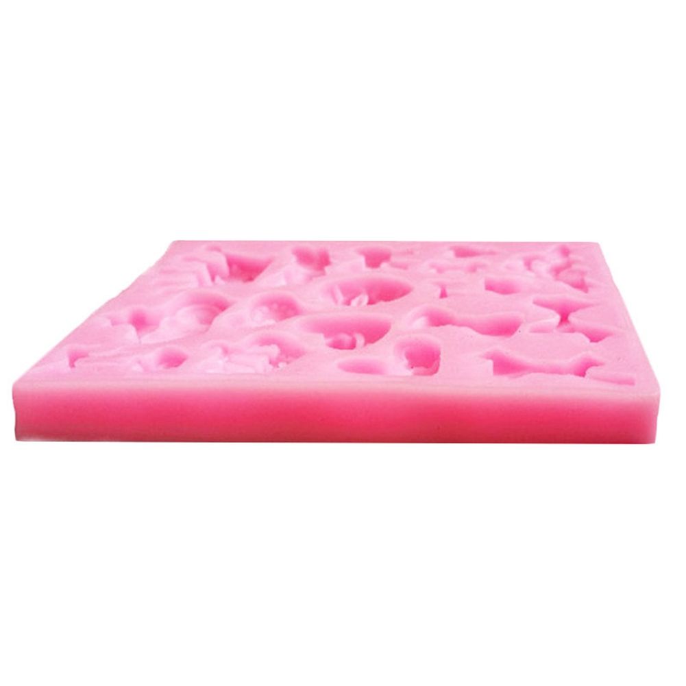 Crown Bowknot Soap Mould Fondant Cake Decoration Mold Silicone DIY Baking Tool