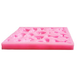 Crown Bowknot Soap Mould Fondant Cake Decoration Mold Silicone DIY Baking Tool - Front View