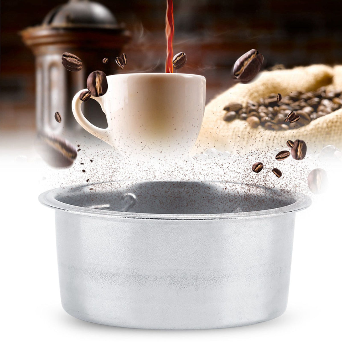 Stainless Steel Coffee Non Pressurized Filter Basket Strainer for Breville