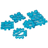 Smile Face Jigsaw Fondant Cake Decoration Mold Silicone DIY Baking Tool