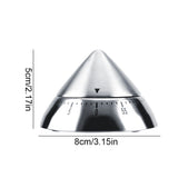 Fashionable Stainless Steel 60 Minutes Count Down Mechanical Cooking Timer Kitchen Tool Silver - Extra Image
