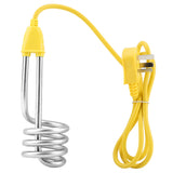 Portable Electric Immersion Heater Boiler Spiral Tube Water Heating Element AU Plug 220V - Front View