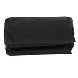 Round Table Dust Cover Outdoor Waterproof Garden Patio Furniture Covers(Black)