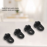 50 PCS Plastic Greenhouse Hook Plant Flower Hanger (Black)