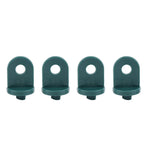 50 PCS Plastic Greenhouse Hook Plant Flower Hanger (Green)
