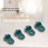 50 PCS Plastic Greenhouse Hook Plant Flower Hanger (Green)