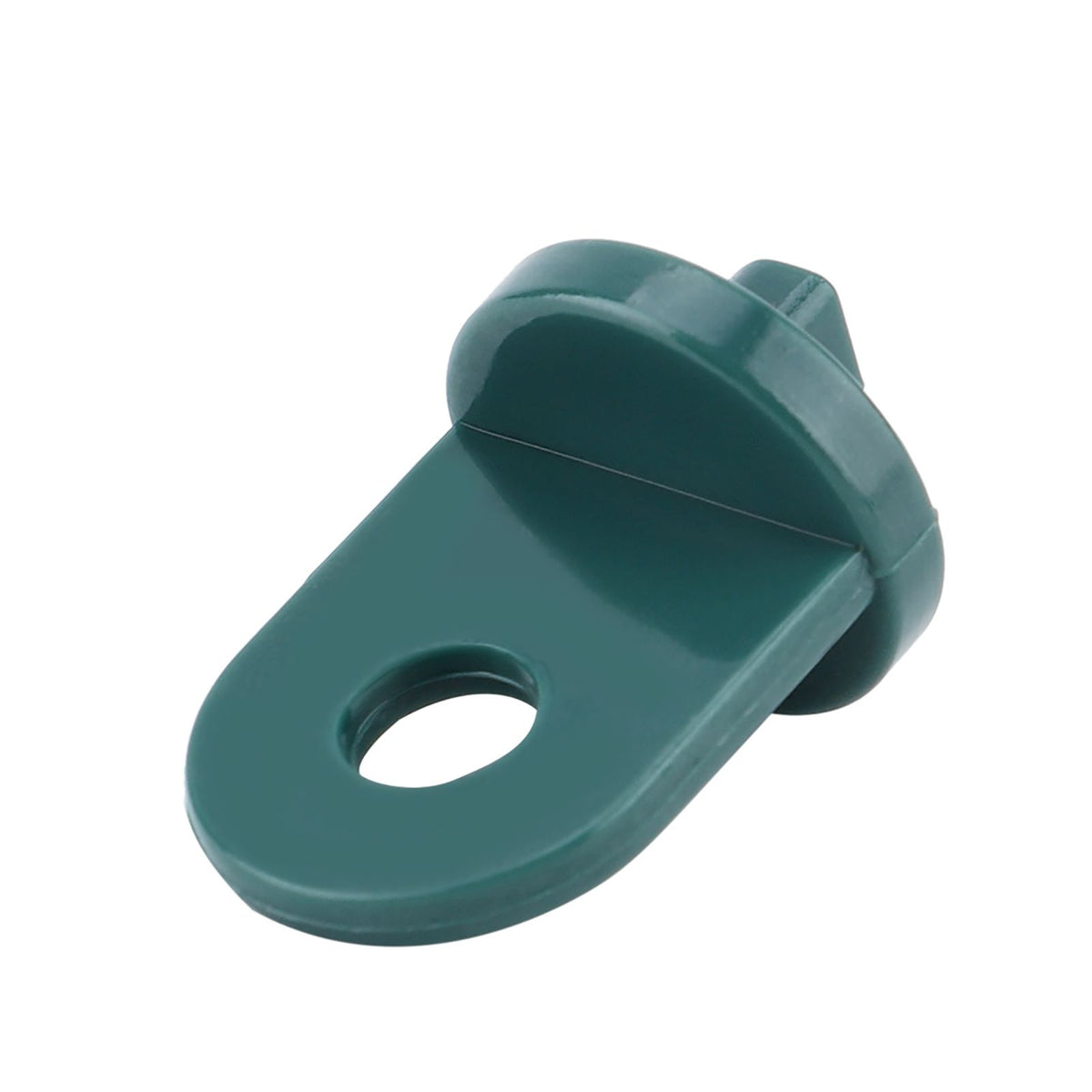 50 PCS Plastic Greenhouse Hook Plant Flower Hanger (Green)