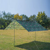 Waterproof Protection Excess Heavy Duty Shade Sail Sun Canopy Outdoor - Front View