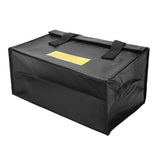 Explosionproof Lipo Battery Safe Bag Large Space Charging Batteries Storage Bags(Black) - Extra Image