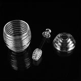 265ml Transparent Beehive shaped Honey Jar with Dripper Stick for Storing and Dispensing Honey - Extra Image