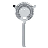 Stainless Steel Cocktail Drainer Filter Beverage Filtering Tool for Bar Restaurant 19.7*10.4cm