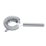 Stainless Steel Cocktail Drainer Filter Beverage Filtering Tool for Bar Restaurant 19.7*10.4cm - Rear View