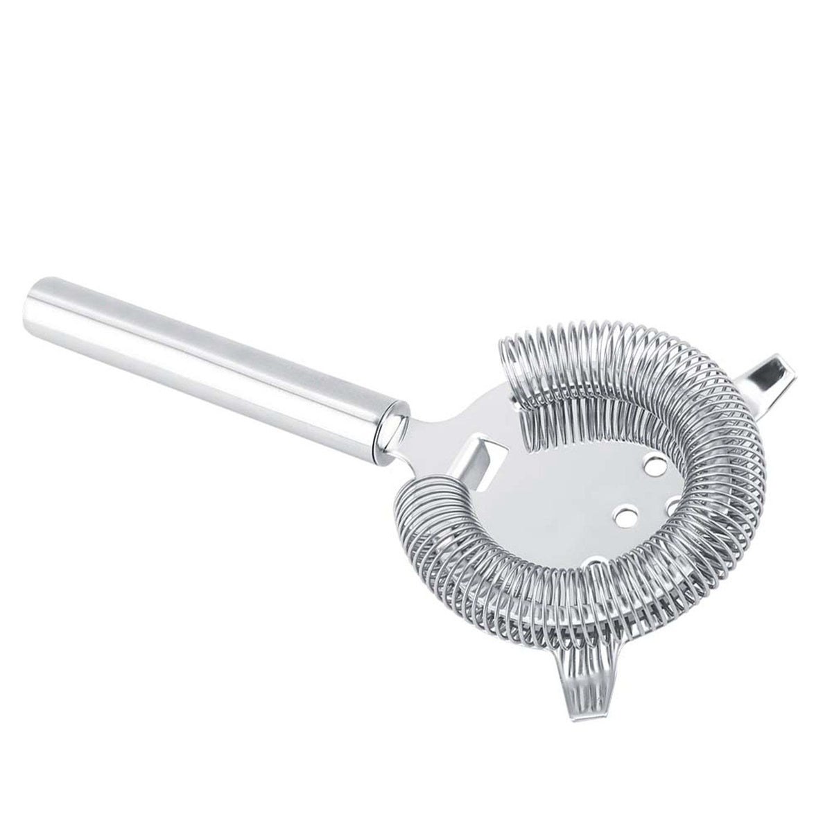 Stainless Steel Cocktail Drainer Filter Beverage Filtering Tool for Bar Restaurant 19.7*10.4cm