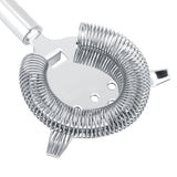 Stainless Steel Cocktail Drainer Filter Beverage Filtering Tool for Bar Restaurant 19.7*10.4cm - Extra Image