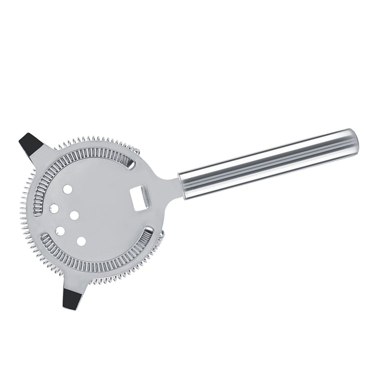 Stainless Steel Cocktail Drainer Filter Beverage Filtering Tool for Bar Restaurant 19.7*10.4cm