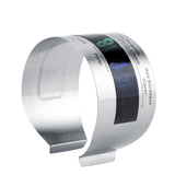 Stainless Steel Wine LCD Thermometer Bottle Beer Red Wines Bracelet Temperature Sensor - Rear View