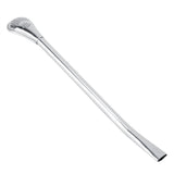 Stainless Steel Metal Drinking Straw Spoon Resuable Washable Cocktail Spoons L - Extra Image