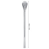 Stainless Steel Metal Drinking Straw Spoon Resuable Washable Cocktail Spoons L - Extra Image