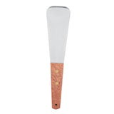 Stainless Steel Ice Cream Shovel with Wooden Handle Dessert Spade Butter Cutter Kitchen Utensil - Front View