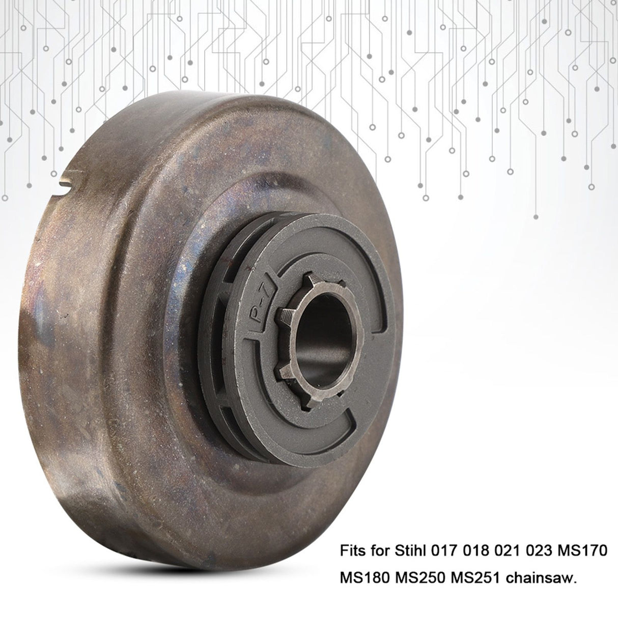 Clutch Drum + Sprocket Rim for Stihl 017 018 021 MS170 MS180