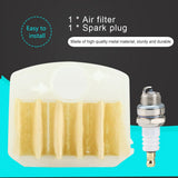 Air Filter L7T Spark Plug Kit for Husqvarna 340 345 346 350 351 353 Chainsaw