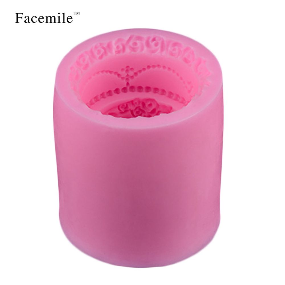 Pudding Fondant Cake Decorative Silicone DIY Mold Soap Making Tool