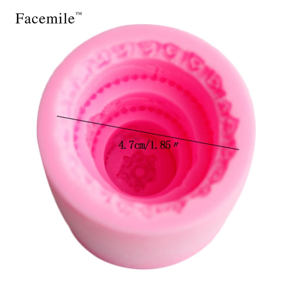Pudding Fondant Cake Decorative Silicone DIY Mold Soap Making Tool