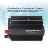 Correction Sine Wave Inverter 12 V Converter 220V 600W Power Converter with Solar Panel